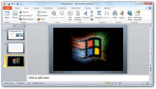 How To Add Live Web Pages to a PowerPoint Presentation