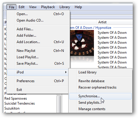 How To Use Your iPod with Foobar2000