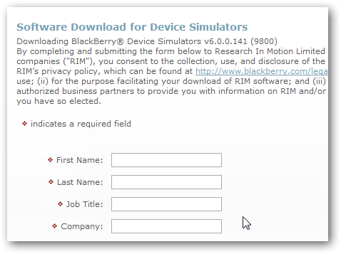 Test Drive the BlackBerry OS on Your PC