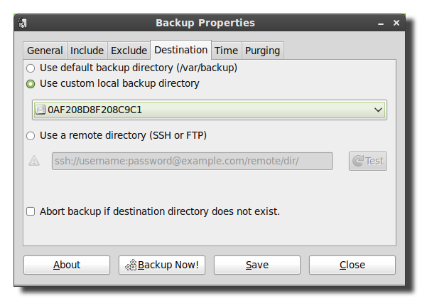How to Backup Your Linux PC with Simple Backup