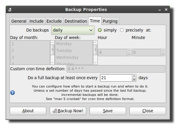 How to Backup Your Linux PC with Simple Backup