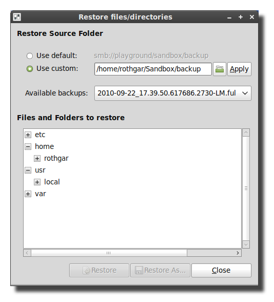 How to Backup Your Linux PC with Simple Backup