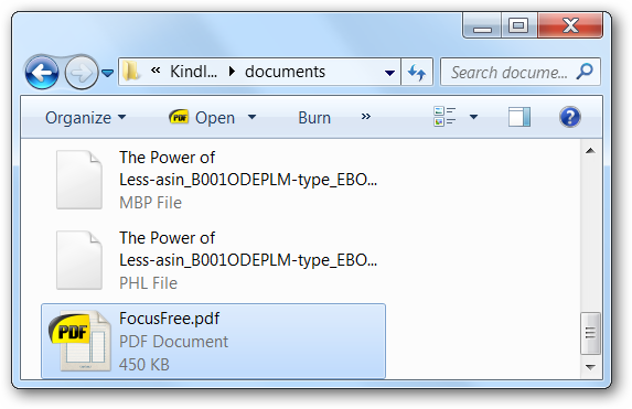 How to Read PDF Files on Your Amazon Kindle (Version 3)