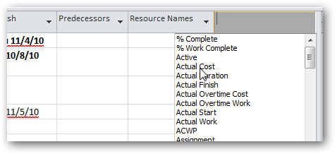 Getting Started With Microsoft Project 2010