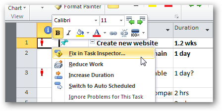 Getting Started With Microsoft Project 2010