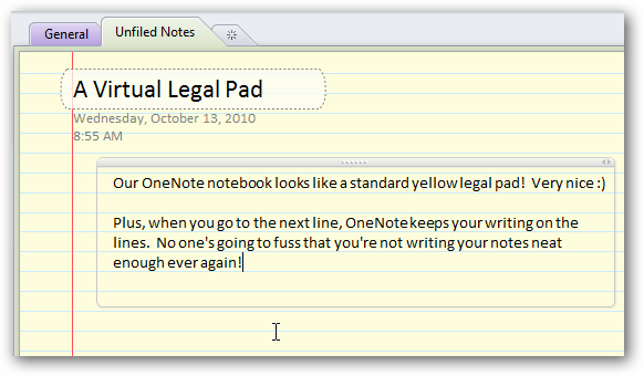 Personalize Your OneNote 2010 Notebooks With Backgrounds and More
