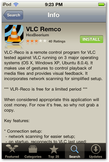 Use Your iPhone or iPod Touch as a Remote Control for VLC