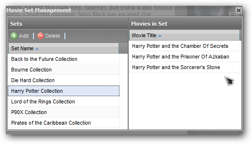 Consolidate Movie Collections in XBMC with Movie Sets