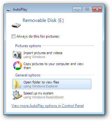 Disable Scan and Fix for Removable Drives in Windows