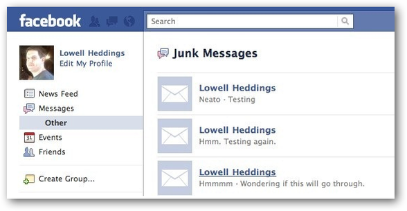 How to Check Your Facebook Messages Spam / Junk Email Folder