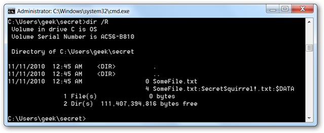 How to Hide Data in a Secret Text File Compartment