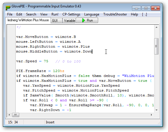 Wii Controllerpython Code How To Use Your Wii Remote as a Gyroscopic Mouse