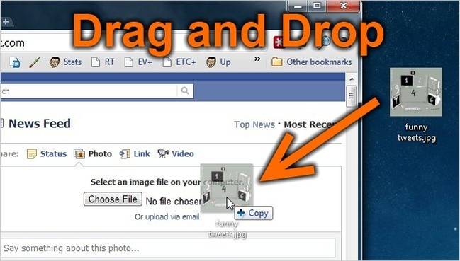 Upload Files Faster with Drag and Drop in Google Chrome