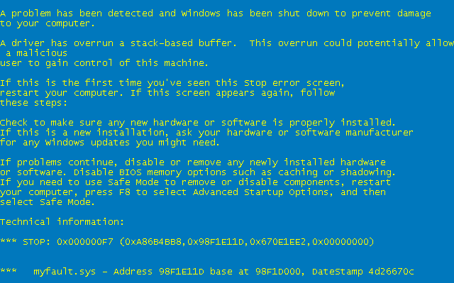 Here’s How to Create a Blue Screen of Death in Any Color You Want