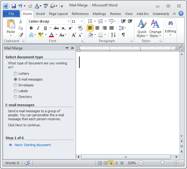 Boost Your Email Writing Productivity with Microsoft Word Mail Merge