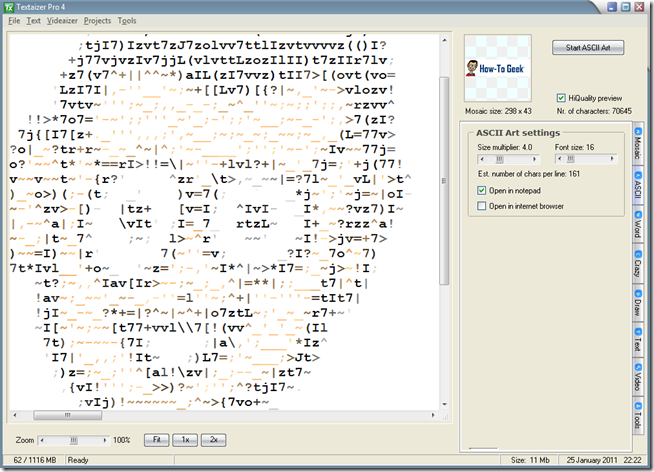 How To Create Your Own Custom ASCII Art from Any Image