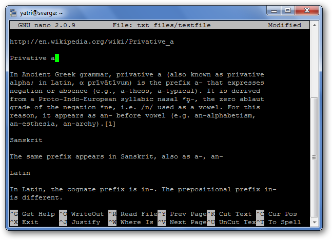 03 text to work with