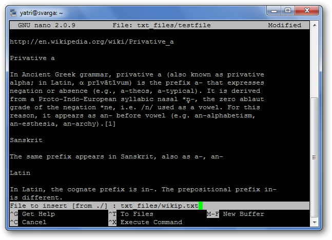 06 file to insert from