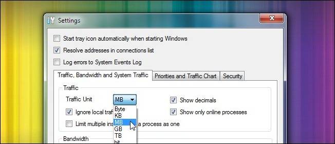 How to Monitor the Bandwidth Consumption of Individual Applications