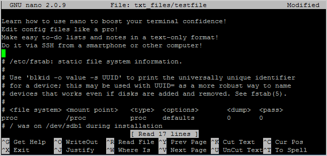 The Beginner's Guide to Nano, the Linux Command-Line Text Editor