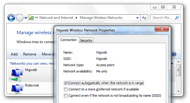 How to Enable User-Specific Wireless Networks in Windows 7