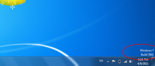 Stupid Geek Tricks: How to Display the Windows Version on the Desktop
