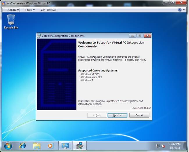 Beginner: How to Use Virtual PC to Install Windows 7 into a Virtual Machine