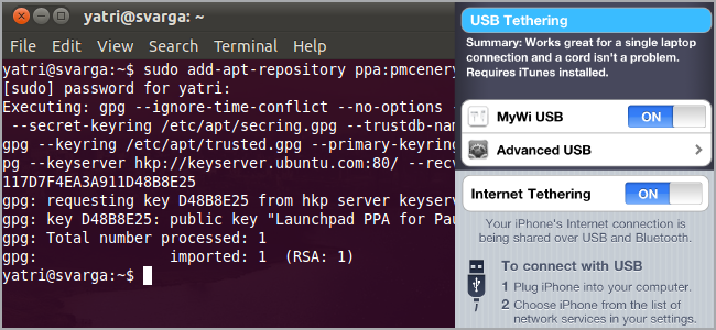 How To Tether Your iPhone to Your Linux PC