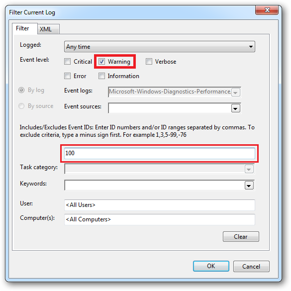 Boot Event Router Log How to Use Event Viewer to Find Your PC's Boot Time
