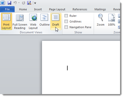 How to Speed Up Microsoft Word 2007 and 2010