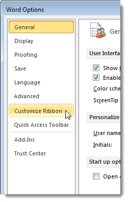 How to Backup and Restore Your Office 2010 Ribbon and Quick Access ...