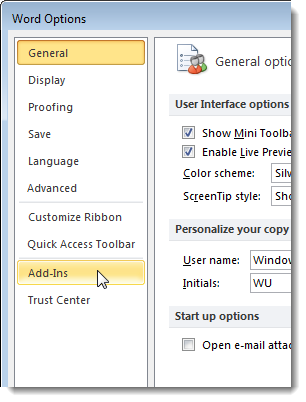 How to Speed Up Microsoft Word 2007 and 2010