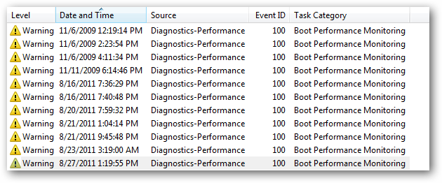 Boot Event How to Use Event Viewer to Find Your PC's Boot Time