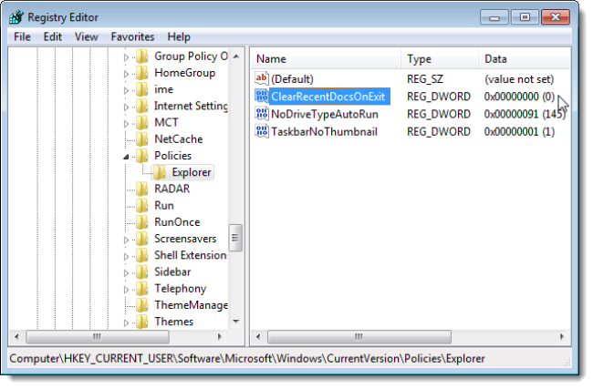 Fix the Problem Where the Recent Items List on the Start Menu is Always ...
