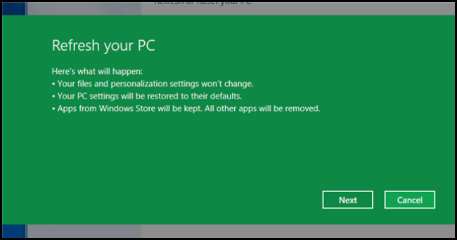 Refresh My Memory Computer How to Use Refresh and Reset in Windows 8 or 10 to Easily Reinstall Your PC