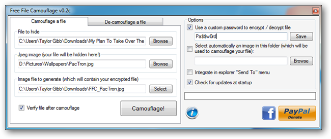 How to Encrypt and Hide Your Personal Files Inside of a Photo