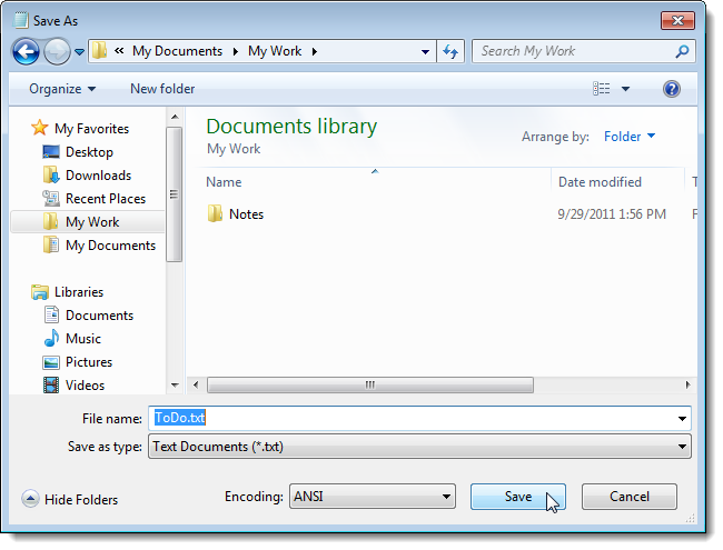 Simple File Save Dialog How to Customize the File Open/Save Dialog Box in Windows