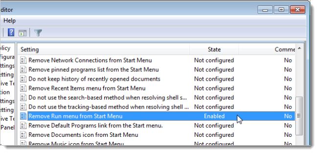Tweak the History in the Run Dialog Box in Windows