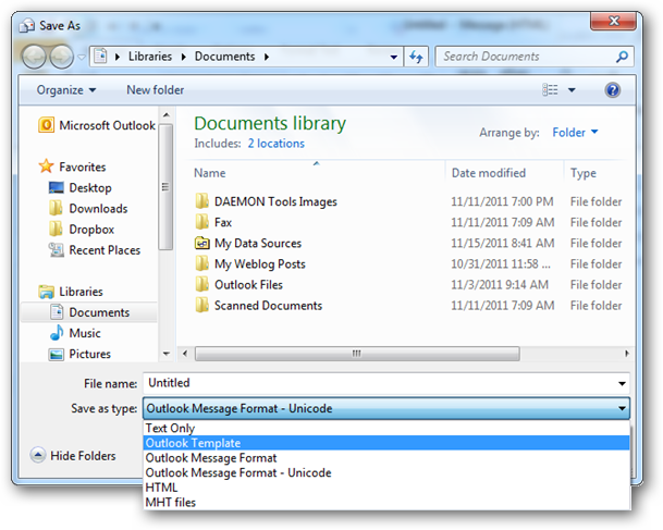 How to Create and Use Templates in Outlook 2010