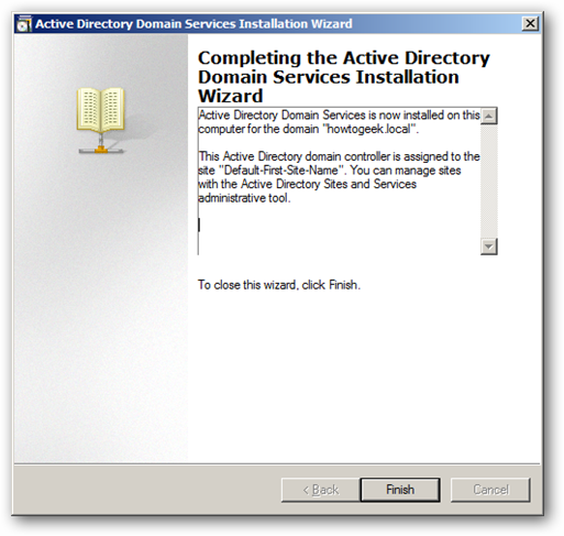 IT: How to Install Active Directory On Windows Server 2008 R2