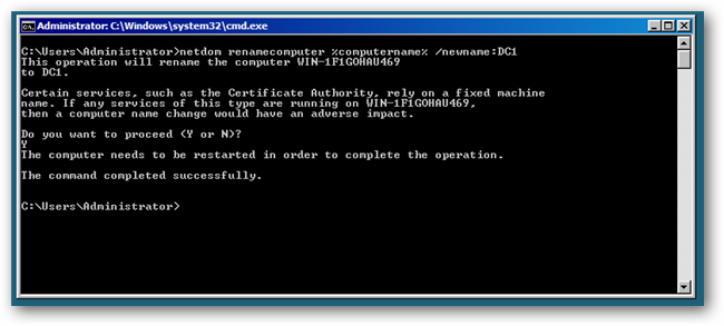 IT: How to Install and Manage Active Directory on Server 2008 R2 Core