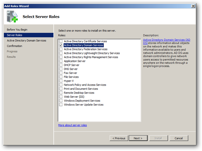 IT: How to Install Active Directory On Windows Server 2008 R2