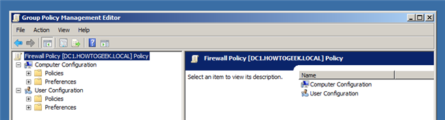 Group Policy Geek: How to Control the Windows Firewall With a GPO