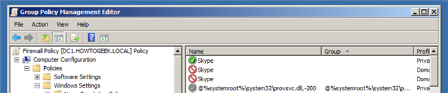 Group Policy Geek: How to Control the Windows Firewall With a GPO