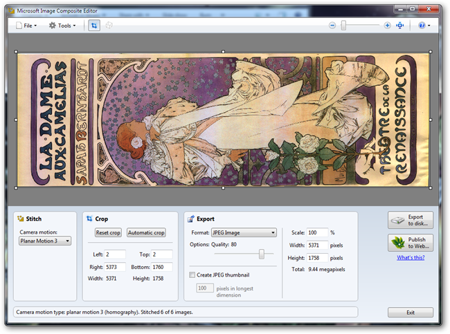 How to Make Scanning Big Pictures Easy With (Freeware) Microsoft ICE