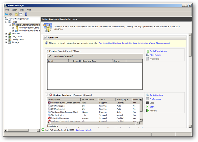 IT: How to Install Active Directory On Windows Server 2008 R2