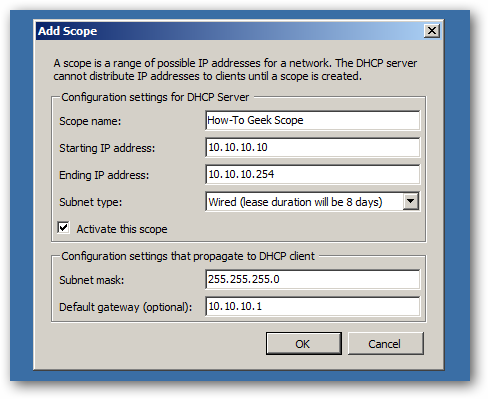 IT: How to Set Up DHCP in Windows Server 2008 R2