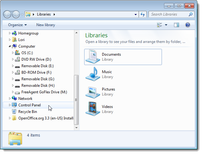 Set the Navigation Pane Tree to Automatically Expand in Windows 7
