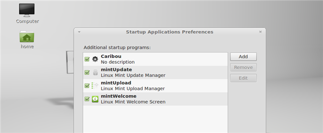 How to Make Programs Start Automatically in Linux Mint 12