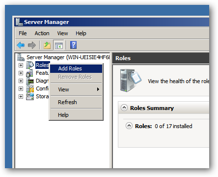 IT: How to Install Hyper-V Virtualization on Windows Server 2008 R2